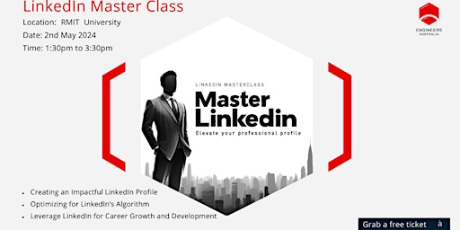 Imagem principal do evento LinkedIn Masterclass