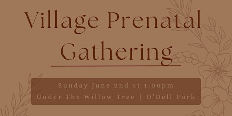 Village Prenatal Gathering