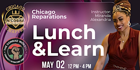 CWCRC- UJIMA - Reparations Lunch & Learn @ Discover Community Center