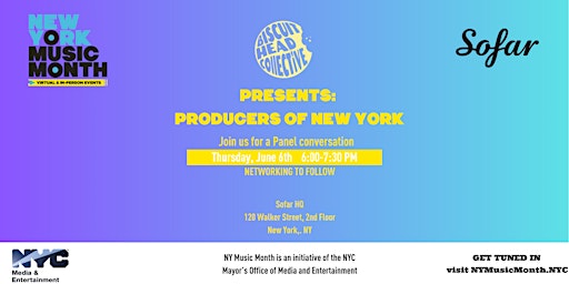 Primaire afbeelding van Biscuit Head Presents: Producers of New York