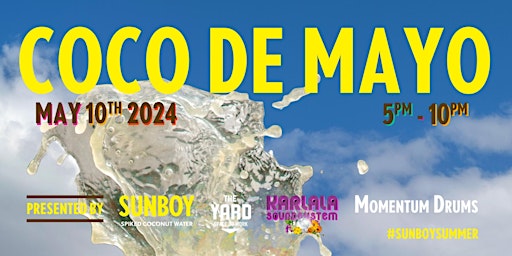 SUNBOY Presents: COCO DE MAYO 2024  primärbild