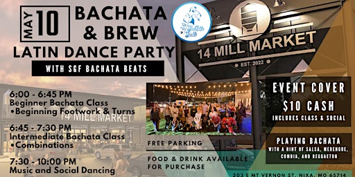 Imagem principal do evento Bachata & Brew Latin Dance Party!