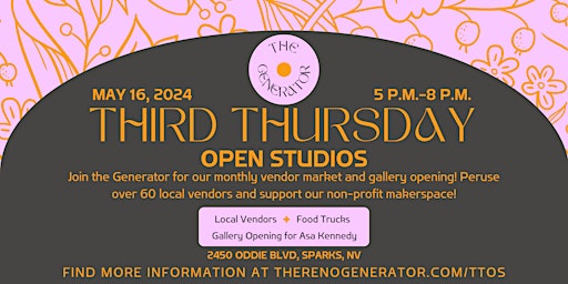 Imagem principal de Third Thursday: Open Studios at The Generator