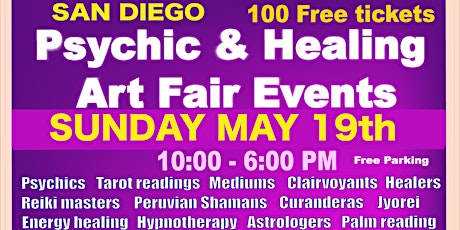 San Diego CA - Psychic & Holistic Healing Arts Fair
