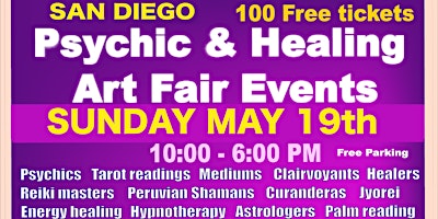 Primaire afbeelding van San Diego CA - Psychic & Holistic Healing Arts Fair
