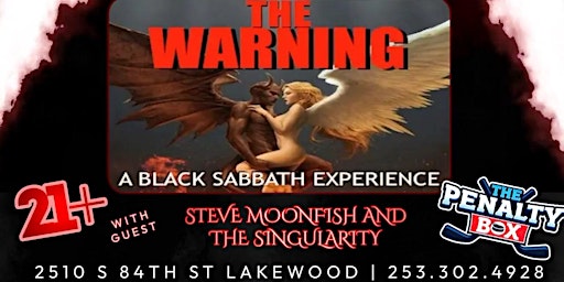 Primaire afbeelding van The Warning Black Sabbath Tribute at The Penalty Box for Cloneapalooza Events & Entertainment