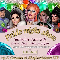 Imagem principal do evento Pride night show @lilah!