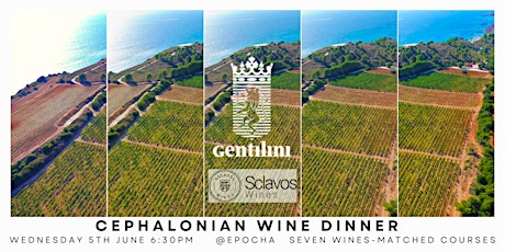 Wine Dinner at Epocha with Greek Cephalonia wines