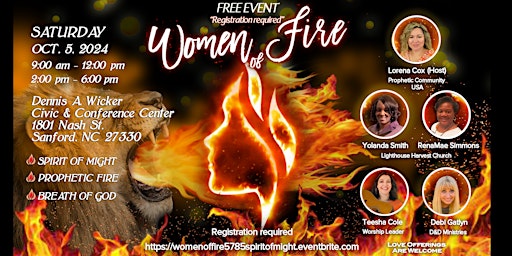 Imagem principal do evento Women of Fire