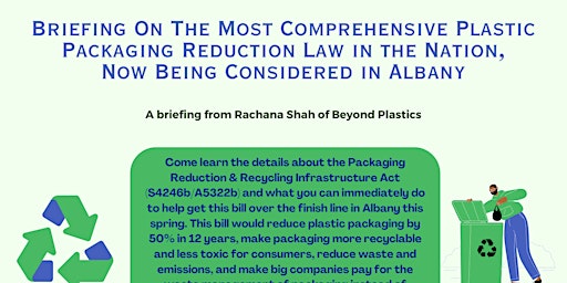Imagem principal de Plastic Packaging Reduction Law in Albany