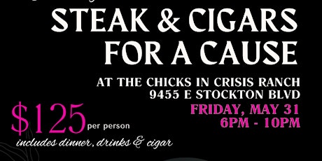 Steak & Cigars for a Cause