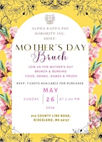 Imagen principal de Alpha Kappa Phi’s Mothers Day Brunch