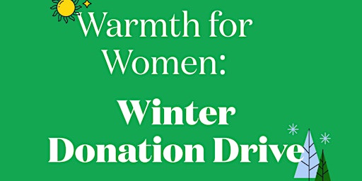 Warmth for women: Winter donation drive/clothes swap primary image
