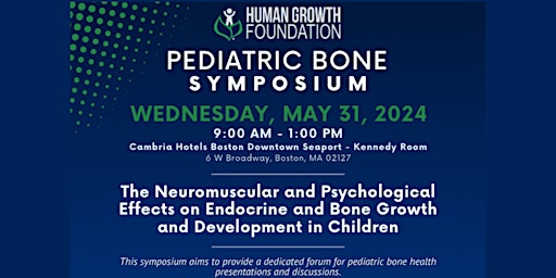 Imagem principal do evento HGF 2024 Pediatric Bone Symposium