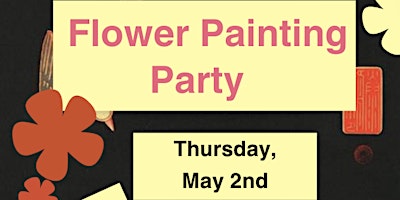 Imagem principal do evento Flower Painting Paint & Sip