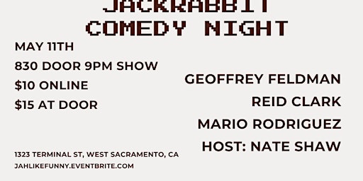 Jackrabbit Comedy Night primary image