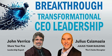 BREAKTHROUGH  Transformational CEO Leadership