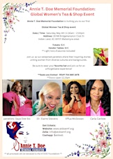 Annie T. Doe Memorial Foundation: Global Women's Tea and Shop Event