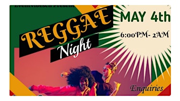 Imagem principal do evento Reggae Night