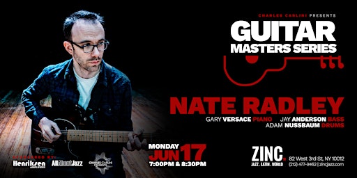 Imagem principal do evento Guitar Masters Series: Nate Radley