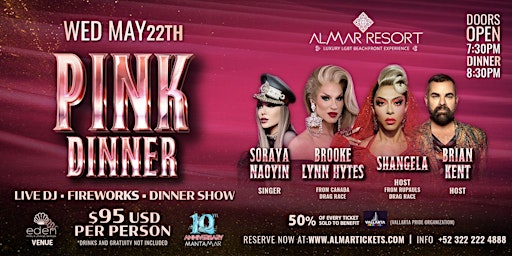 Pink Dinner Vallarta Pride 2024