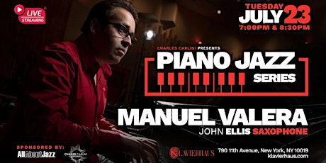 Piano Jazz Series: Manuel Valera