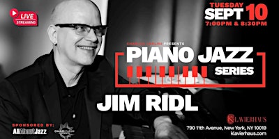 Piano Jazz Series: Jim Ridl primary image