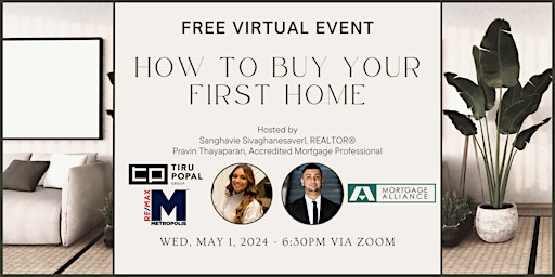 Imagen principal de How To Buy Your First Home in Ontario - FREE Webinar