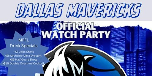Imagem principal do evento Dallas Mavericks Official Watch Party