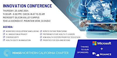 Primaire afbeelding van NorCal HIMSS Innovation Conference