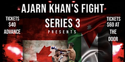 Primaire afbeelding van AJARN KHAN’S FIGHT SERIES 3 - WEST VS EAST