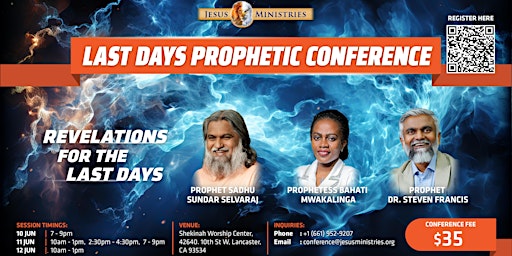 Imagem principal de Last Days Prophetic Conference