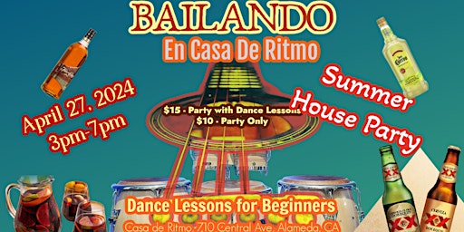 Imagem principal do evento Bailando En Casa De Ritmo (Alameda) 2nd Edition