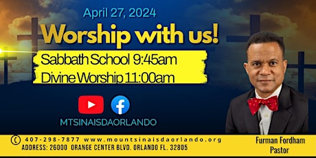 Worship With Us!