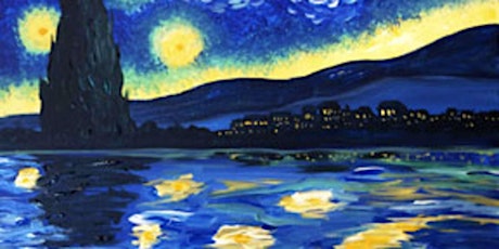 Starry Night: Reflections Edition - Paint and Sip by Classpop!™
