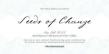 Seeds of Change: New Nakfa Community Award Gala
