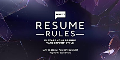 Resume Rules primary image
