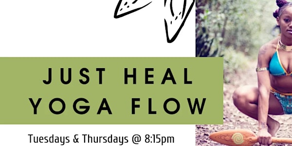 RSVP through SweatPals: Just Heal Yoga Flow