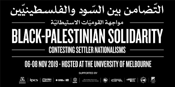 Black-Palestinian Solidarity Conference Melbourne 2019