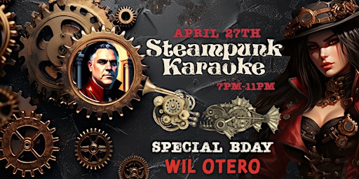 Imagem principal do evento Steampunk Karaoke Party on the Main Stage