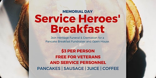 Imagem principal do evento Service Heroes' Breakfast