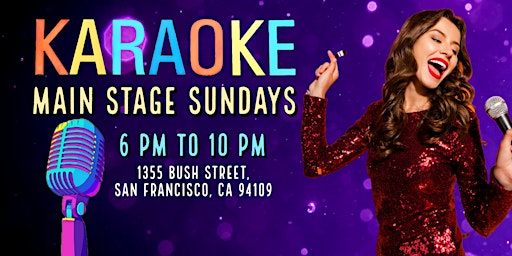 Karaoke Main Stage Sundays  primärbild