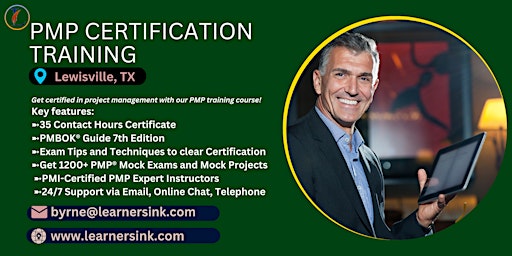 Raise your Profession with PMP Certification in Lewisville, TX primary image