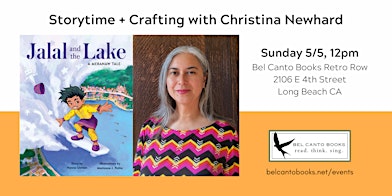 Storytime + Crafting with Christina Newhard, JALAL AND THE LAKE primary image