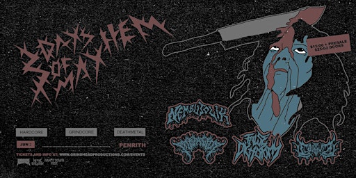 3 Days Of Mayhem w/ Nembutolik, False Dichotomy & Trepacide  Ft Gosika  primärbild