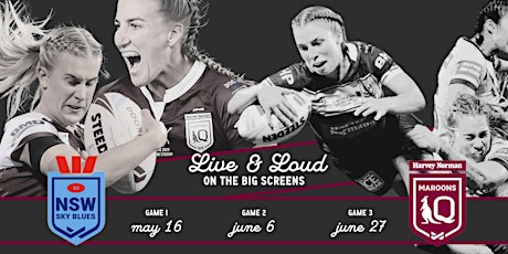 Game 1 - Women's State of Origin - Watch Party