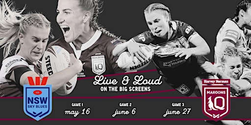 Game 2 - Women's State of Origin - Watch Party primary image