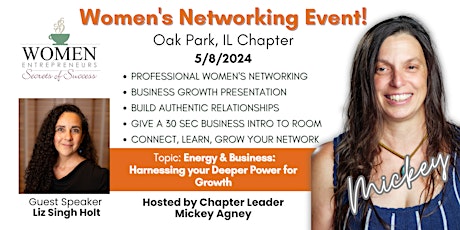 WESOS Oak Park: Energy & Business: Harnessing your Deeper Power for Growth