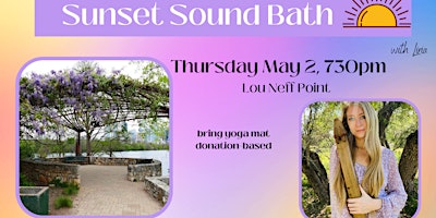 Sunset Sound Bath on the water primary image