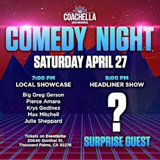 Comedy Night at Coachella Valley Brewery